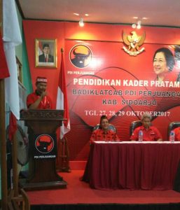 Siap Tempur, PDIP Sidoarjo Latih Kader Partainya
