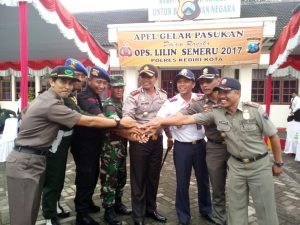 440 Personel Siap Jalankan Operasi Lilin Semeru 2017 di Kota Kediri
