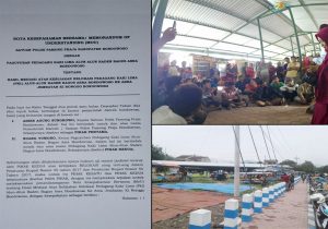 Penuhi  MOU, PKL Tempati  Sementara Stand Kuliuner Di Jembatan Ki Ronggo