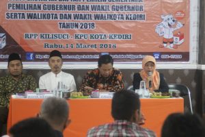 KPU Kota Kediri Tetapkan Jumlah DPS Pilkada Serentak Tahun 2018