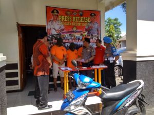 Polsek Kediri Kota Gerebek Transaksi Narkoba Jenis Double L