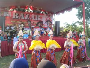 Sambut HUT RI, Kelurahan Rejomulyo Gelar Bazar dan Pameran Unggulan