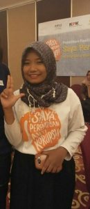 Mengenal Sosok Ela Persi, Relawan Gerakan Saya, Perempuan Anti Korupsi (SPAK) Kabupaten Bangkalan