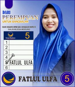 Dari Perempuan Untuk Bangkalan’ Tagline Fatlul Ulfa Caleg DPRD Bangkalan Dapil IV