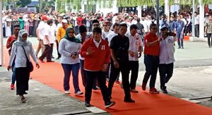 Kampanye Terbuka Jokowi Sebut Ingin Melanjutkan Pembangunan Infrastruktur di Banyuwangi