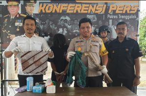 Warga Asal Blitar Ditangkap Satreskrim Polres Trenggalek