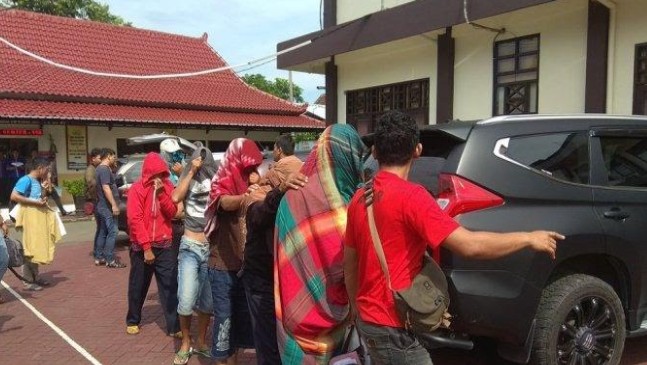 Polres Trenggalek Berhasil Ciduk Delapan Terduga Penebang 