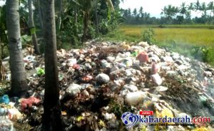Miris, Warga Dusun Wiyayu Barat Keluhkan Tumpukan Sampah Yang Dibuang Sembarangan