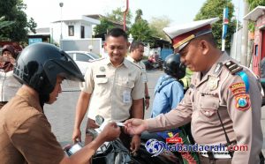 Kapolres Bojonegoro Pimpin Razia dan Sidang Ditempat Operasi Patuh Semeru 2019