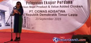 Kementan Lepas Ekspor Daging Ayam Ke Timor Leste