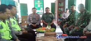 Kejutan Kapolsek Wates Polres Blitar Di HUT TNI Ke -74 Untuk Koramil Wates