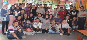 Sepekan Jabat Kapolresta Madiun, AKBP Bobby Aria Prakasa Ajak Ngopi Awak Media