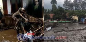 Akibat Hujan Dilereng Ijen, Dua Desa Di Bondowoso Mengalami Banjir Bandang.