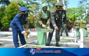 Jelang Peringatan HUT TNI Ke 75, Kodim 0808/Blitar Gelar Ziarah di Taman Makam Pahlawan
