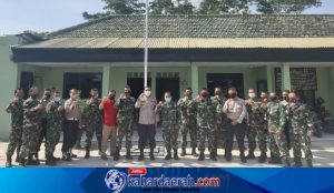 Sinergi Untuk Negeri, Polsek Sumberrejo Rayakan Bersama HUT TNI bersama Koramil 0813-09 Sumberrejo
