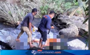 Warga Dusun Banjarsari Digegerkan Dengan Penemuan Mayat di Sungai Neng
