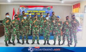 Danlanal Pimpin Upacara Sertijab Komandan KAL Rajegwesi II-5-40 Dan Kukuhkan Komandan Unit Intel