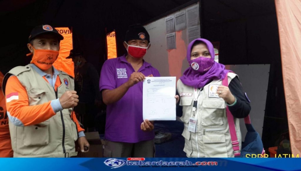 SrpbJatim, Ikut Tangani Desk Relawan Bencana Gunung Semeru