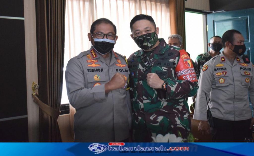 Soliditas TNI-Polri, Polresta Sidoarjo Beri Kejutan Kodim 0816 di HUT Ke-72 Kodam V Brawijaya
