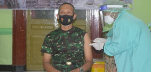 Serbuan Vaksinasi Covid-19 di Korem 081/DSJ