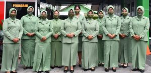 Istri-Istri Prajurit TNI di Madiun ini Antusias Terima Vaksin Covid-19