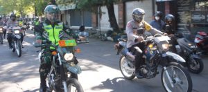 Wujudkan Situasi Kondusif, TNI dan Polri di Ponorogo Laksanakan Patroli Skala Besar