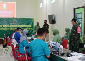Tangkal Covid-19, Vaksin Astrazeneca Serbu Kodim 0802/Ponorogo