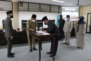 DPRD Kabupaten Blitar Setujui Ranperda RPJMD Kabupaten Blitar Tahun 2021-2026
