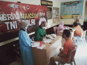25 Penghuni Rutan Polres Tulungagung Disuntik Vaksin Covid-19
