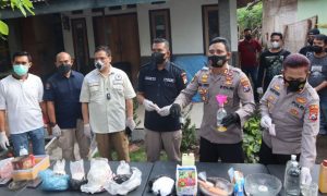 Anggota Satresnarkoba Polres Lumajang Berhasil Mengungkap  Produsen Sabu di Lumajang