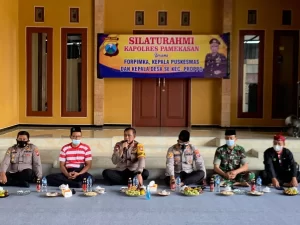 Kapolres Pamekasan Rogib Triyanto Ajak Kerjasama Ikasa Dalam Percepatan Vaksinasi
