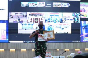 Raih Juara 1 LKJ TMMD ke-112, Kapenrem 081/DSJ Terima Penghargaan 3 Kali Berturut-Turut