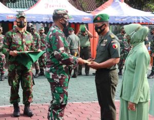 Kodim Ngawi Lepas Anggota Yang Memasuki Masa Persiapan Pensiun