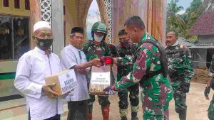 Wujud Kepedulian, Dandim 0808/Blitar Gelar Baksos Untuk Pembangunan Masjid
