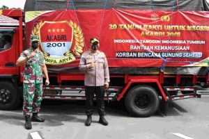 20 Tahun Bakti Untuk Negeri, Akabri 2001 Kirim Bantuan Kemanusiaan Warga Terdampak Erupsi Gunung Semeru