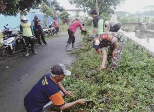 Peduli Lingkungan, Babinsa Sukorejo Laksanakan Kerja Bakti Bersama Warga Masyarakat