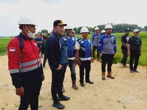 Bupati Sampang Tinjau Lokasi Pembangunan JLS di Tiga Titik, Targetkan Penghubung Rampung Secepatnya.