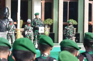 Bacakan Amanat Kasad, Danrem 081/DSJ : Banyak prestasi yang telah diperbuat para prajurit TNI AD.