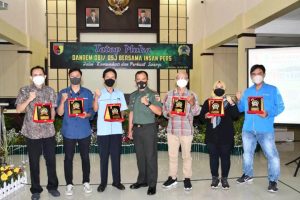 Danrem 081/DSJ Tatap Muka dengan Pimpinan Media di Madiun.