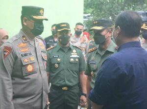 Bersama Pangdam dan Kapolda, Danrem Kolonel Deni Dampingi Kunker Ketua DPR RI di Magetan.