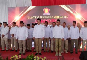 Ketua DPD Partai Gerindra Melantik Rusdi Sutejo Menjadi Ketua DPC Partai Gerindera Kabupaten Pasuruan.