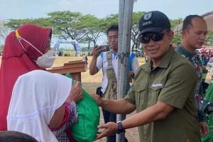 Danrem Kolonel Deni Meriahkam Offroad dan Baksos HUT ke-77 TNI di Nganjuk.