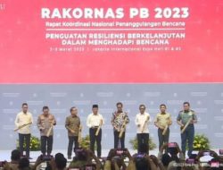 Danrem 081/DSJ Ikuti Rapat Koordinasi Nasional Penanggulangan Bencana 2023.