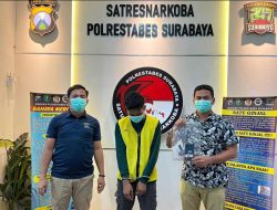 Polisi Sita Ratusan Pil Extasi dan Sabu Dari Seorang Kuli Besi di Asemrowo Surabaya.