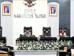 DPRD Kabupaten Blitar Gelar Paripurna Bahas Pengunduran Diri Wakil Bupati.