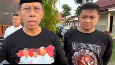 Tommy Gandhi dan Letjen TNI (Purn) Agus Sutomo Hadiri Acara Relawan Prabowo di Kediri..
