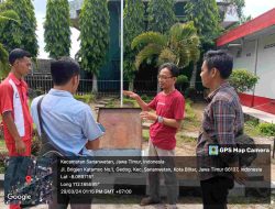 Anggota Pidsus Polres Blitar Kota Beraksi di SPBU Tangkal Kecurangan Bensin Campur Air