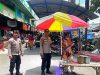 Aktifitas Pasar Semakin Padat, Kapolsek Sumberrejo Patroli ke Pasar Desa Sumberrejo