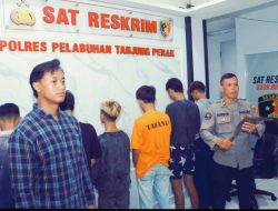 Polisi Kembali Tangkap 6 Gengster Dari Team Error, 1 ditahan 5 Diserahkan Satpol PP
