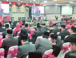 Rapat Paripurna Istimewa DPRD Kabupaten Blitar Sambut HUT ke-79 Kemerdekaan RI